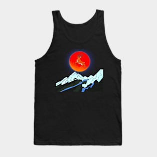 time christmas fawn Tank Top